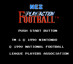 NES Play Action Football