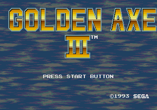 Golden Axe III