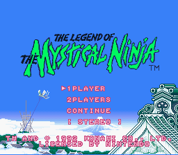 The Legend of The Mystical Ninja