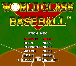 World Class Baseball